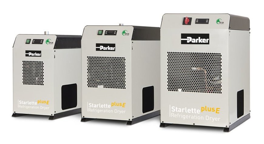 Innovation and care for the environment: Parker introduces new low GWP refrigeration dryer series for effective removal of water vapour from compressed air